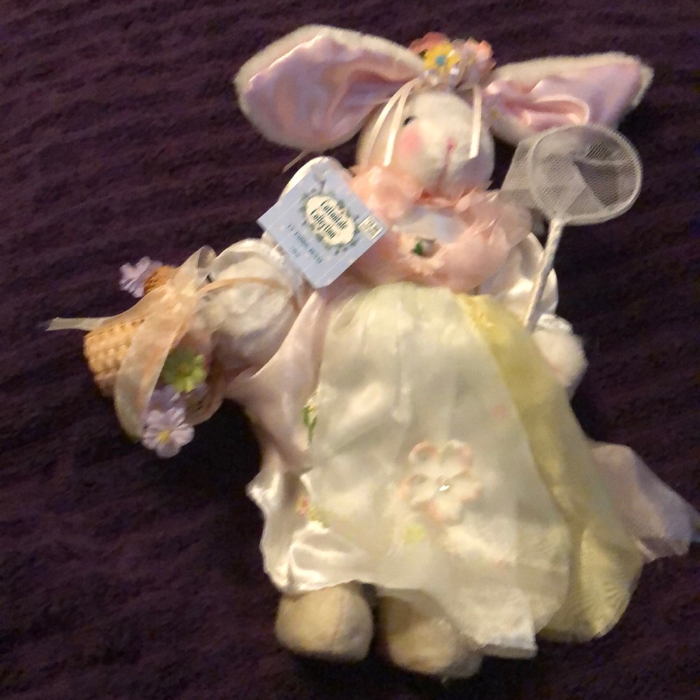 13 inch fabric bunny